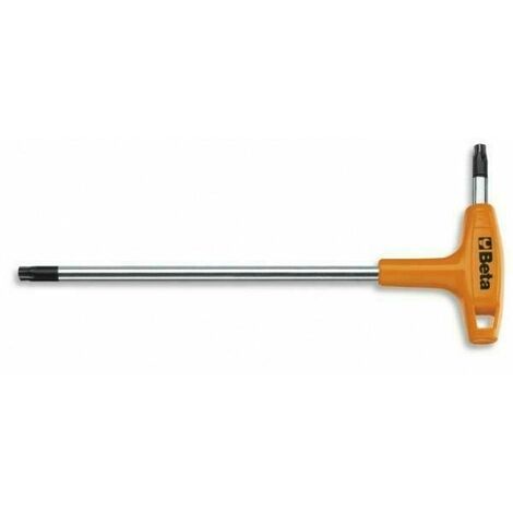 Beta 97TTX 40 - Chiavi maschio piegate con impugnatura per viti con impronta Torx cromate