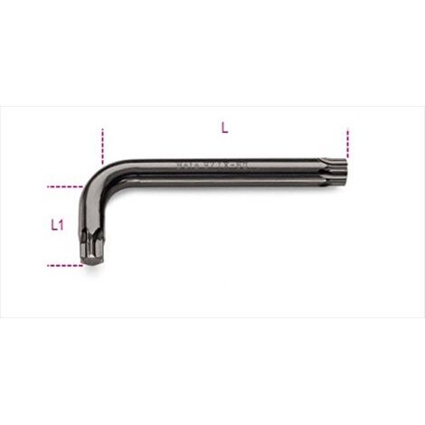 CHIAVI MASCHIO PIEGATE PER VITI CON IMPRONTA TORX® T60 BRUNITE ART. 97TX