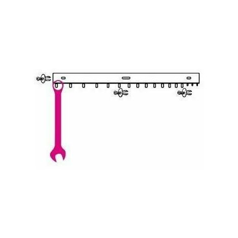 BETA SUPPORTO PER CHIAVI COMBINATE CON 17 ALLOGGIAMENTI - S42/17