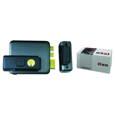 ISEO SERRATURA CANCELLO APPLICARE ELETTRICA 53N DX