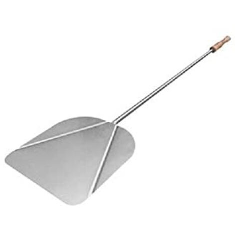 Pala in acciaio rettangolare x forno pizza 33x28cm