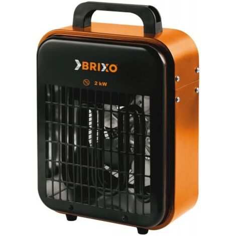 GENERATORE DI ARIA CALDA ELETTRICO BRIXO FAN 2000W STUFE RISCALDAMENTO