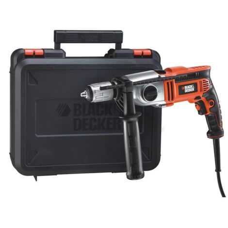 Trapano Percussione 910w - Black + Decker KR911K-QS - 2 velocita' (1/5)