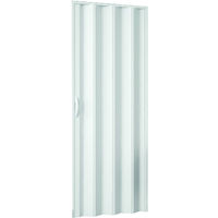 Porta soffietto da Interno 82x210cm in pvc bianco pastello