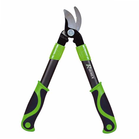 Ribiland – Coupe-branches 40 cm – Lame crantée 4 mm en acier au carbone – Diamètre de coupe max 25 mm – Poignées ergonomiques anti-glisse