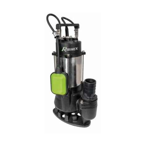 Ribimex – Pompe de relevage vortex 750W – Eaux vannes et WC – Débit max 23m3/h – Hauteur refoulement 10,5m – Profondeur immersion 5m