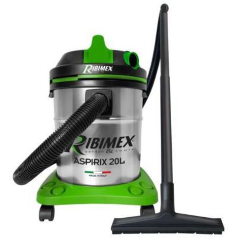 Ribimex – Aspirateur cuve professionnel 20L 1200W – Débit d'air 27 l/s – Pression 16 Kpa – Niveau sonore 77-79 dB(A) – PRASP20IT (1/4)