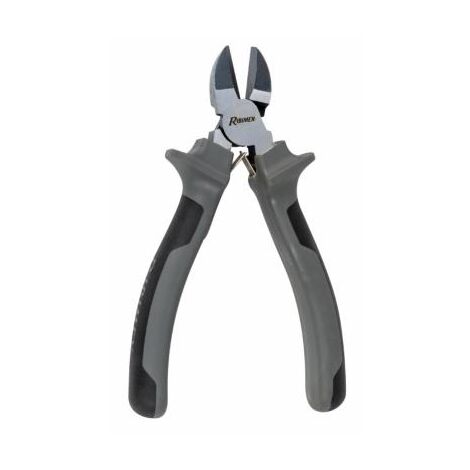 Ribimex – Pince coupante 160 mm – Acier forgé CrV 60 pour coupe précise – Réduit la fatigue – PR1PCL160PRO