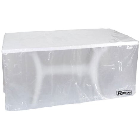 Housse de salon de jardin rectangulaire 220x120x70 cm