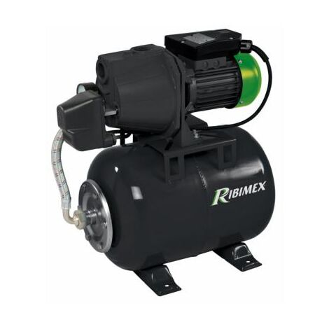 Ribiland – Pompe surpresseur 24L 970W – Pression maximale 4 bars – Moteur en fonte d'aluminium – Hauteur d'aspiration 7m – PRS24JET101