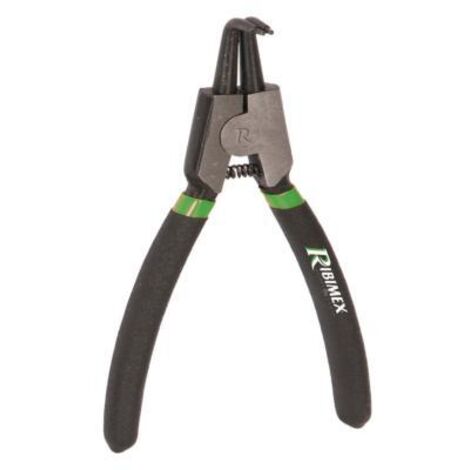 Ribitech – Pince circlips externe courbe 160mm – Accès facile aux pièces à clipser – Pour assemblage et démontage – Outil professionnel