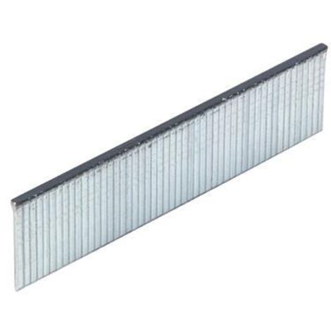 Ribitech – Lot de 1000 clous à tête large 15mm en inox – Pour agrafeuses électriques – Compatible bois et plastique – Montage structures légères