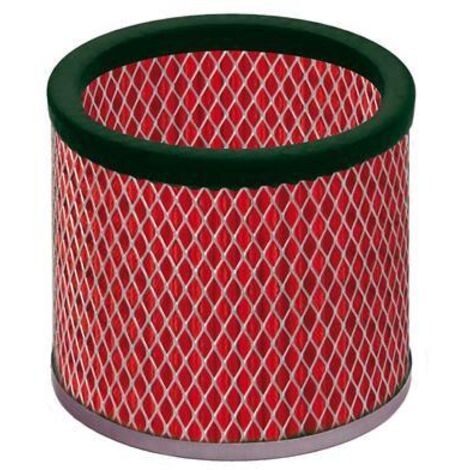 Ribimex – Filtre HEPA lavable pour aspirateur à cendres – Retient 99,97 % des particules – Protection métallique – Traitement cendres chaudes