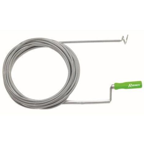 Ribitech - Déboucheur canalisation à crochet 5m - PRFD50C (1/5)