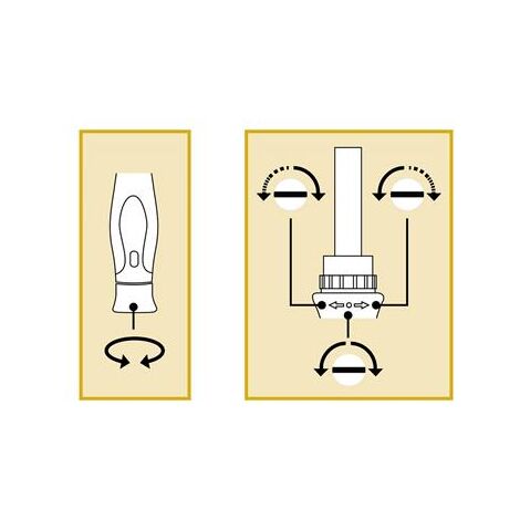 Tournevis à cliquet 65 pièces acier S2 porte embout 60mm