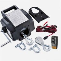 Treuil électrique 12V avec télécommande RIBITECH PE12VT1