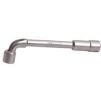 Ribimex – Clé à pipe débouchée 19mm 12 pans – Acier forgé chromé vanadium – Finition satinée pour solidité et force de serrage