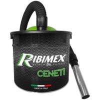 Ribimex – Aspirateur à cendres 800 W – Capacité 15 L – Filtre HEPA lavable – Dépression 17 kPa pour nettoyage efficace