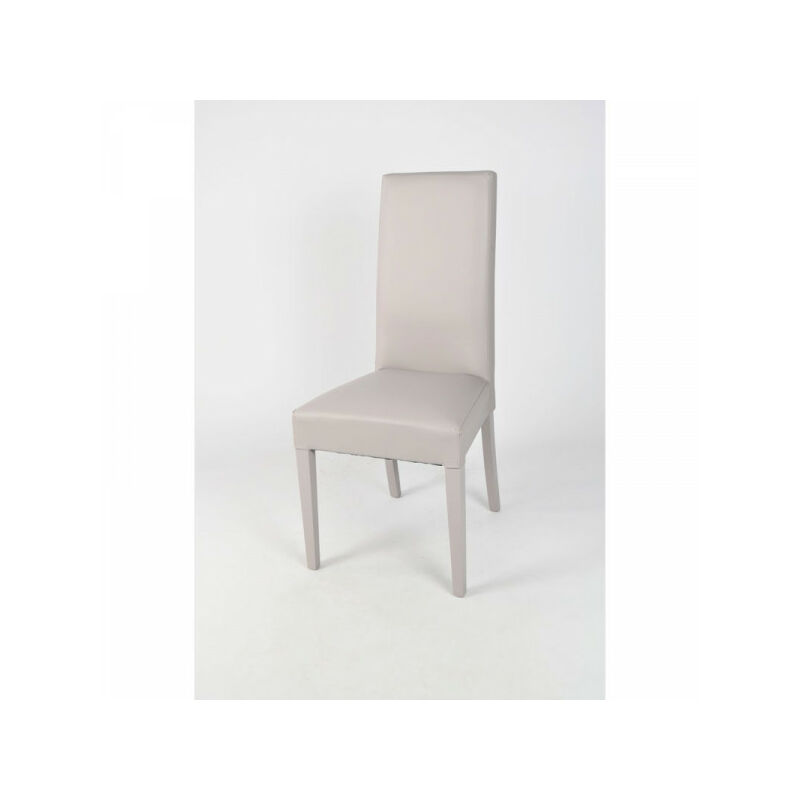 Lot De 6 Chaises Gris Chiné Clair - Batia - Chaise BUT