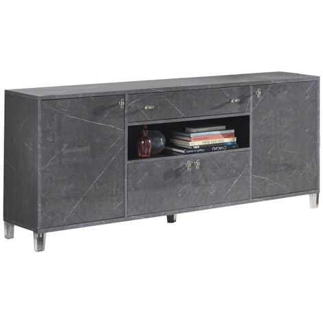 Armoire Modulable HOMCOM 15 Cubes 183x111x47 Cm - Rangement Vêtements Noir Et Blanc Design
