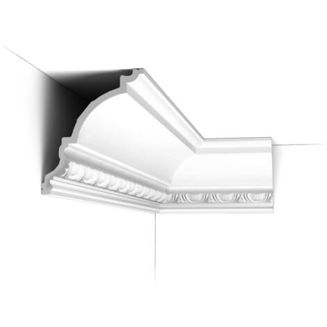 Corniche avec ornements - Orac Decor - L200xl14.4xH17cm - C301 - L200 x H17 x L14,4 cm - ORAC DECOR (1/5)