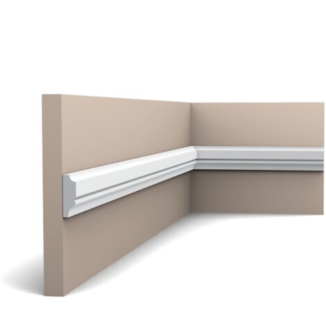 Orac – Cimaise ornée motif linéaire 200 cm – Duropolymer® léger et résistant – Hauteur 3.1 cm – PX116 (1/10)