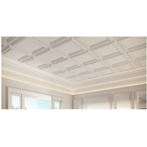 Panneau mural 3D pour cadre W122 - L33,3 x H2,6 x l33,3 cm - ORAC DECOR (1/5)