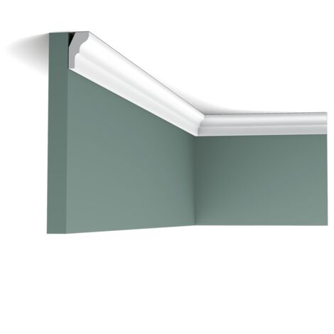 Orac – Corniche moulure décorative CX111 – Longueur 200 cm – Duropolymer léger et résistant – Pour intérieur et extérieur – Finition élégante