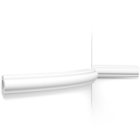 Cimaise flexible classique aux courbes rustiques PX120F - L200 x H4 x l1,9 cm - ORAC DECOR