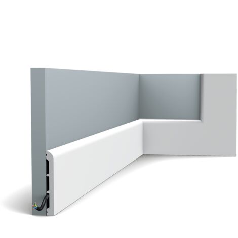 Cimaise murale SX184 Orac Decor – Moulure multifonction – L200 x H11 x P1,3 cm - L200 x H11 x L1,3 cm - ORAC DECOR