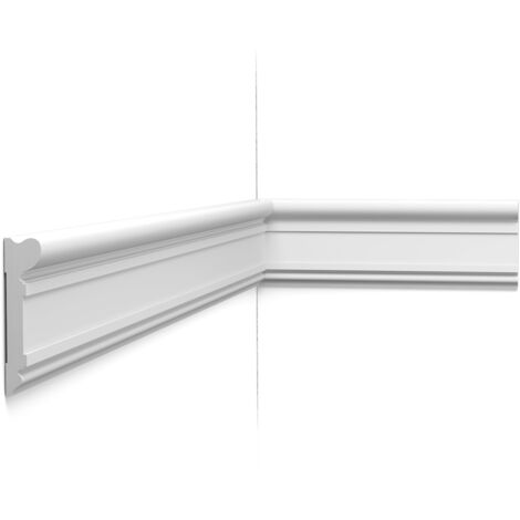 Carton complet de 41,40 mètres de cimaises DX119-2300 - 230x9,2x2,2cm - ORAC DECOR