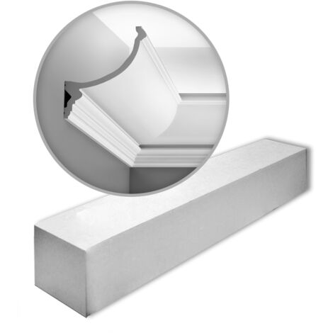 Carton complet de 20 mètres de corniches C900 - L200 x H17,1 x L14,6 cm - ORAC DECOR