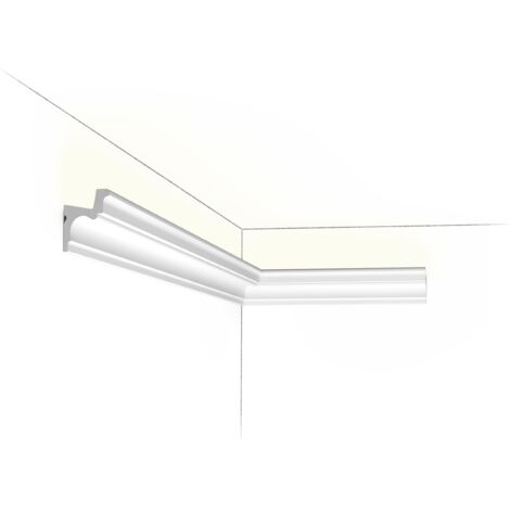 Profil pour éclairage indirect - Orac Decor - L200xp4.2xH5.5 cm - Carton complet 60 mètres - C323 - L200 x H5,5 x L4,2 cm - ORAC DECOR