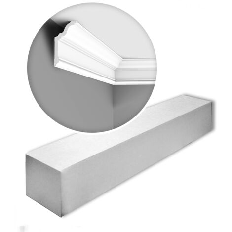 Carton complet de 28 mètres de corniches CX192 - L200 x H12 x L6 cm - ORAC DECOR