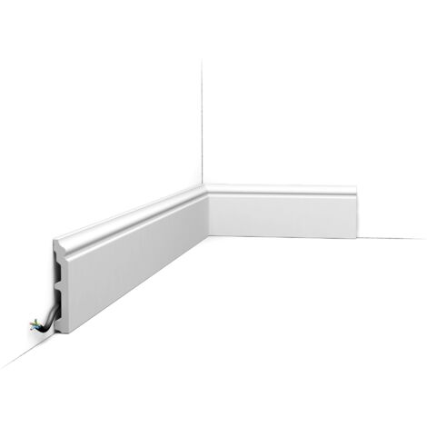 Carton complet de 40 mètres de plinthes SX173 - L200 x H10 x L1,6 cm - ORAC DECOR