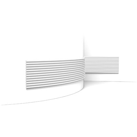 Panneau mural 3D W108F - L 200 x H 25 x L 1,8 cm - ORAC DECOR