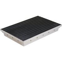 MEA – Paillasson encastrable SMC 75x50cm – Résistant aux intempéries et produits chimiques – Installation devant les entrées de bâtiments