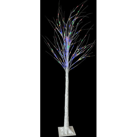 Árbol artificial 180 cm - con iluminación 144 LED - 8 modos de luz
