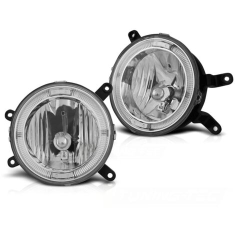 Faros antinieblas FORD MUSTANG 04-09 ANGEL EYES CROMO (1/4)