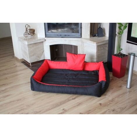 Cama Perro Gato Cojin Desenfundable Cama Piel Sintética Mascotas - Varias Tallas, Cojín Extraíble Cama Mascota Lavable Relleno Poliester