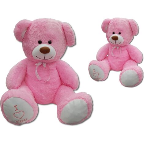 Osito de peluche rosa grande te amo 160cm