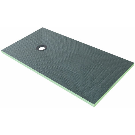 Acezanble 1600x800mm Wet Room Shower Tray Kit With Waste Various Sizes 40mm Height