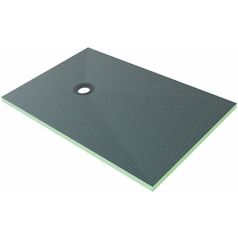 Acezanble 1400x900mm Wet Room Shower Tray Kit With Waste Various Sizes 40mm Height