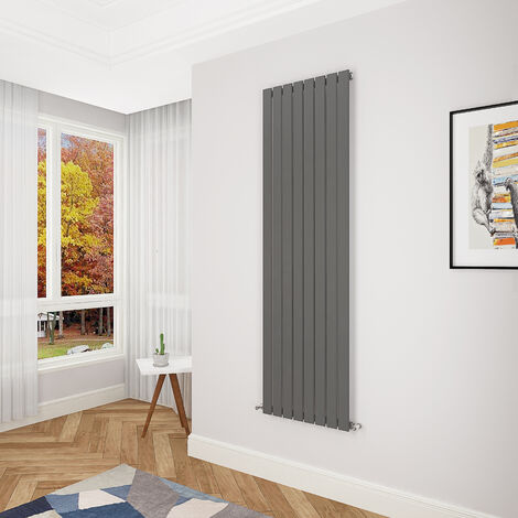Acezanble Anthracite Flat Panel Radiator 1800 x 544mm Single Panel
