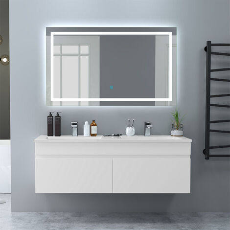 1500x700  Large Illuminated Bathroom Mirrors with LED Lights,Wall Mounted,IP44