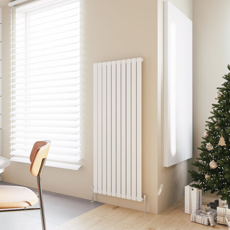 Acezanble Vertical Flat Panel Radiator Central Heating Rad 1600x680mm Single White