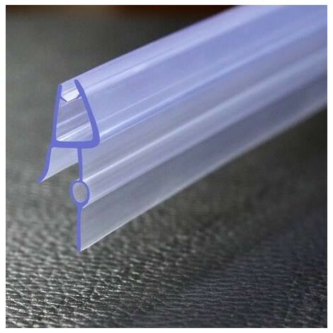 Acezanble Bath Shower Screen Door Seal Strip for 5-6mm Glass Thickness 23mm Seals Gap (Type 1)