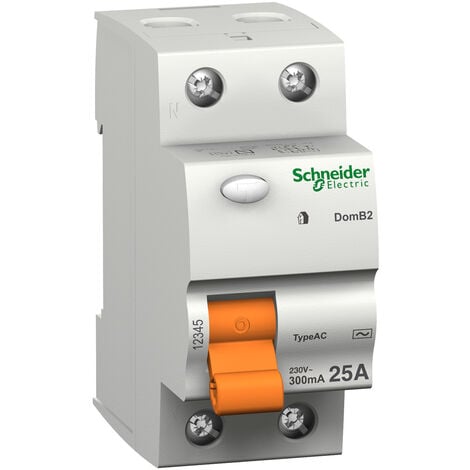 SCHNEIDER A9CR1240 Reconectador diferencial 40A 30mA redondo