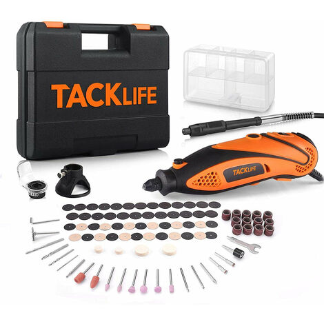 TACKLIFE Rotary Tool Kit RTD35ACL and Accessories kit ARTO2C 