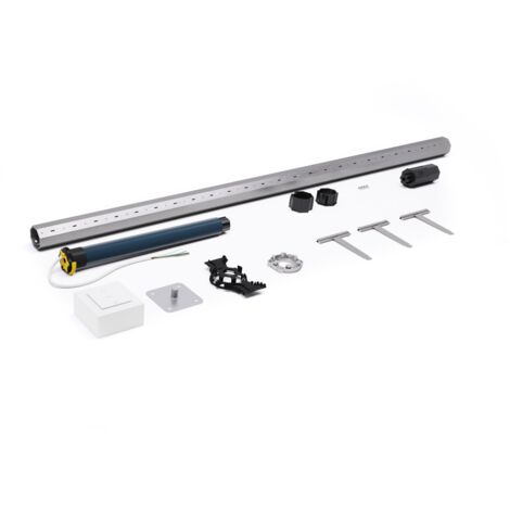 Set Achtkantwelle ø60 mm mit Somfy ® Kabelmotor - 10 Nm - 1500 mm